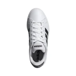 Sneakers bianche da Ragazzo con inserti neri adidas GRAND COURT 3.0
