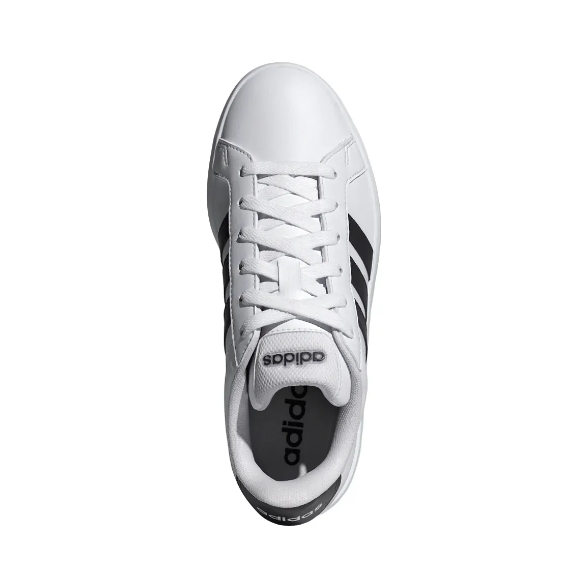 Sneakers bianche da Ragazzo con inserti neri adidas GRAND COURT 3.0
