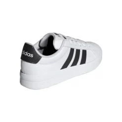 Sneakers bianche da Ragazzo con inserti neri adidas GRAND COURT 3.0