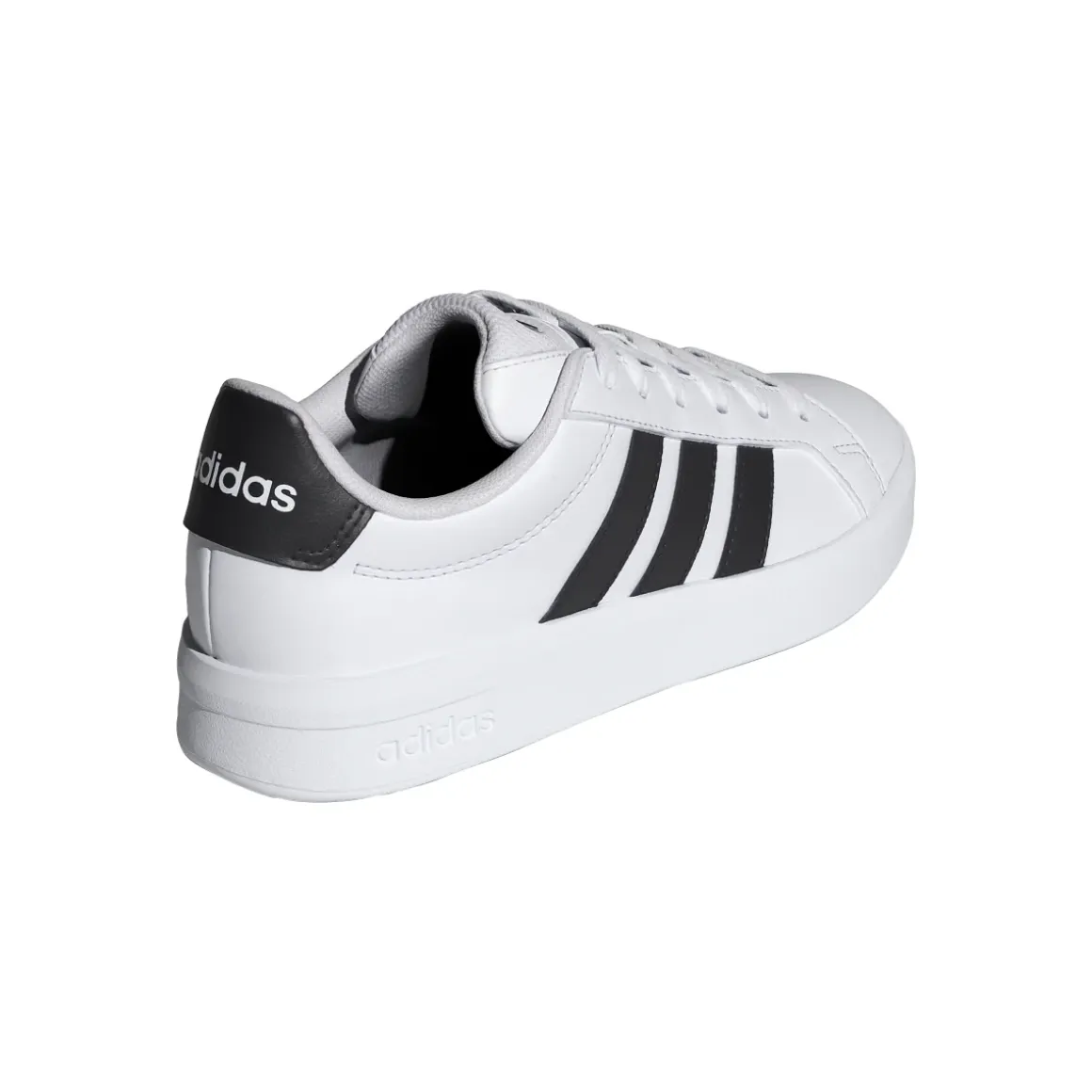 Sneakers bianche da Ragazzo con inserti neri adidas GRAND COURT 3.0
