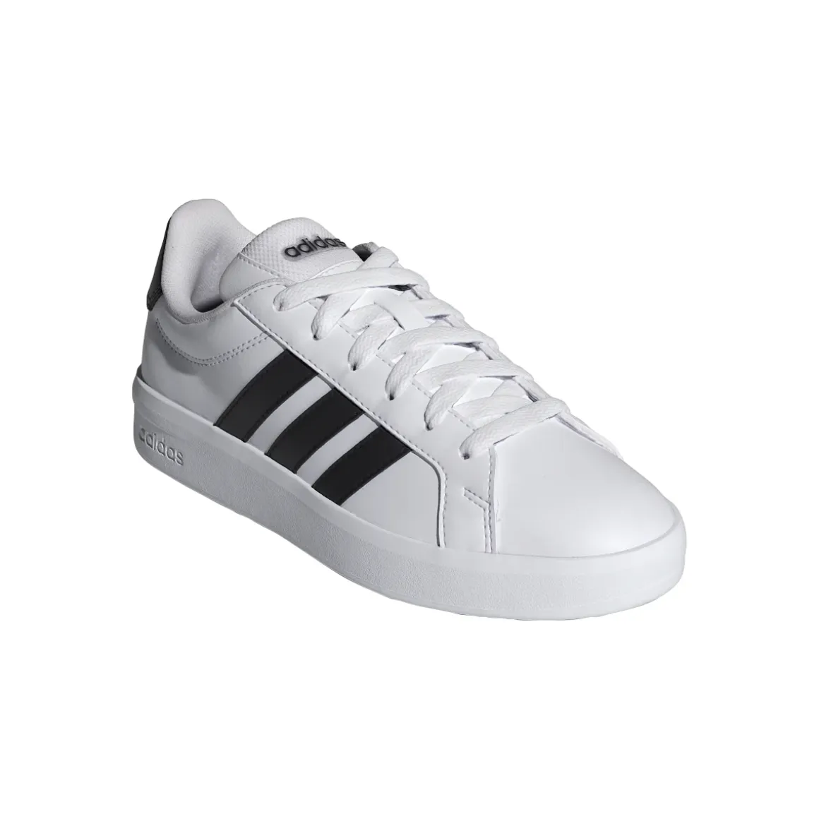 Sneakers bianche da Ragazzo con inserti neri adidas GRAND COURT 3.0