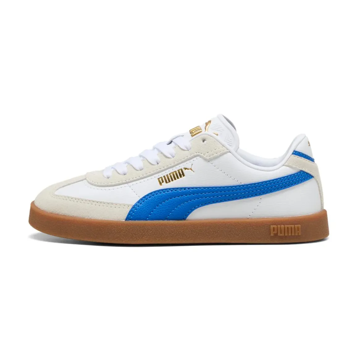 Sneakers bianche da Ragazzo e inserti effetto scamosciato Puma Club II