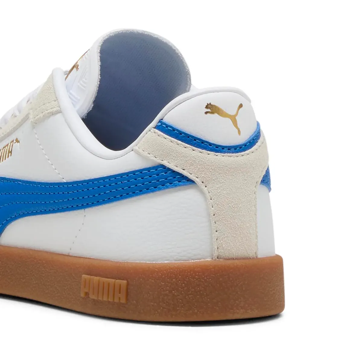 Sneakers bianche da Ragazzo e inserti effetto scamosciato Puma Club II