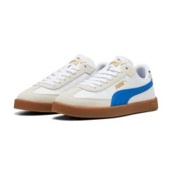 Sneakers bianche da Ragazzo e inserti effetto scamosciato Puma Club II