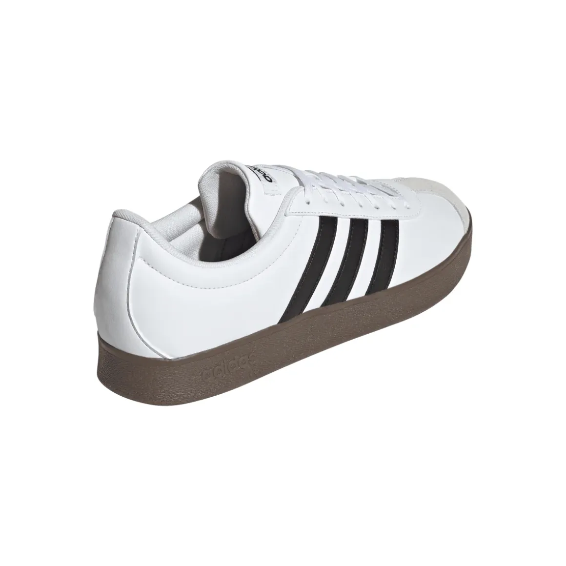 Sneakers bianche da Uomo adidas VL Court Base con strisce nere