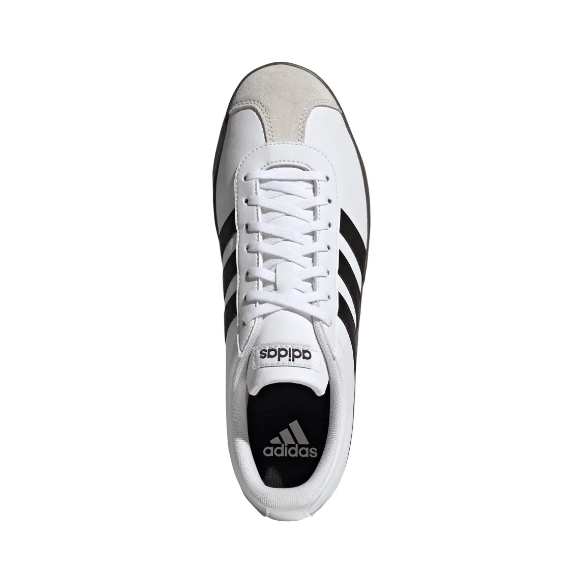 Sneakers bianche da Uomo adidas VL Court Base con strisce nere