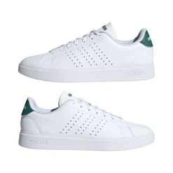 Sneakers bianche da Uomo adidas Advantage 2.0 con dettagli traforati