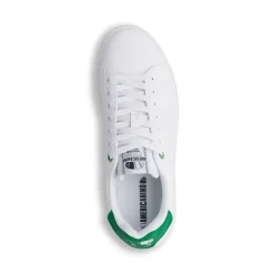 Sneakers bianche da Uomo con dettaglio verde e logo Americanino