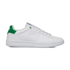 Sneakers bianche da Uomo con dettaglio verde e logo Americanino