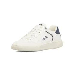 Sneakers bianche da Uomo con dettagli blu e logo Ellesse