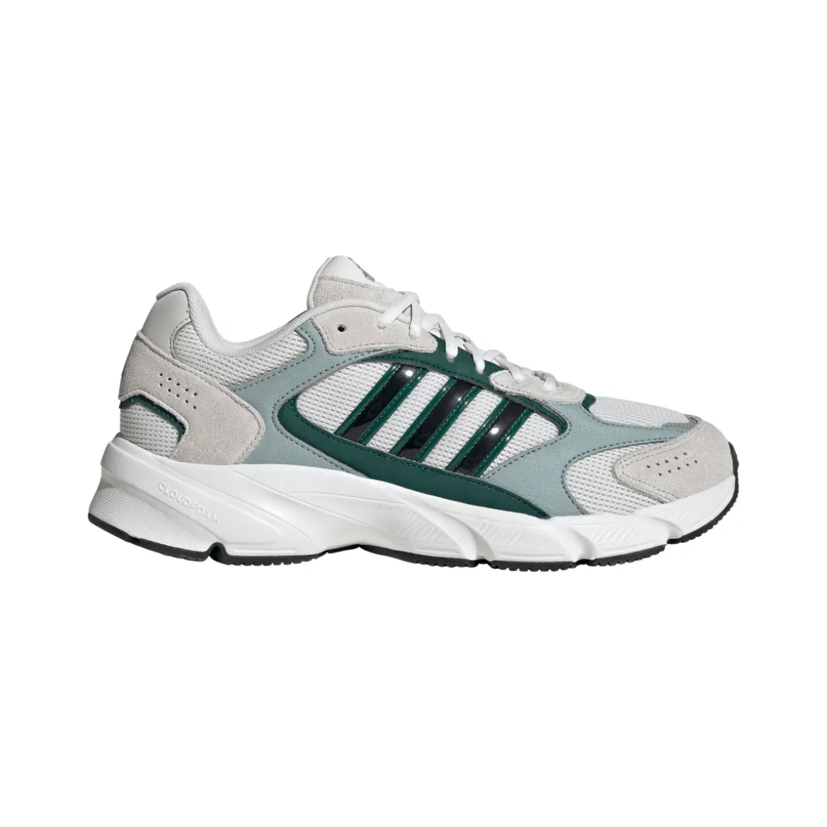 Sneakers bianche da Uomo con inserti grigi adidas CRAZYCHAOS 2000