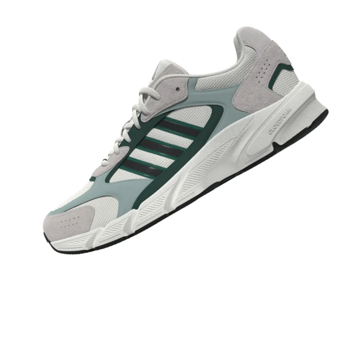 Sneakers bianche da Uomo con inserti grigi adidas CRAZYCHAOS 2000