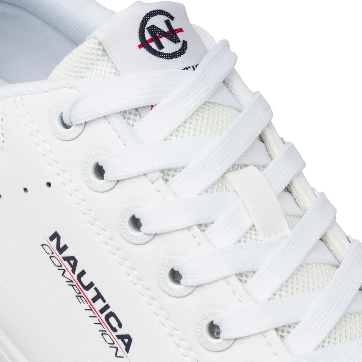 Sneakers bianche da Uomo con logo Nautica