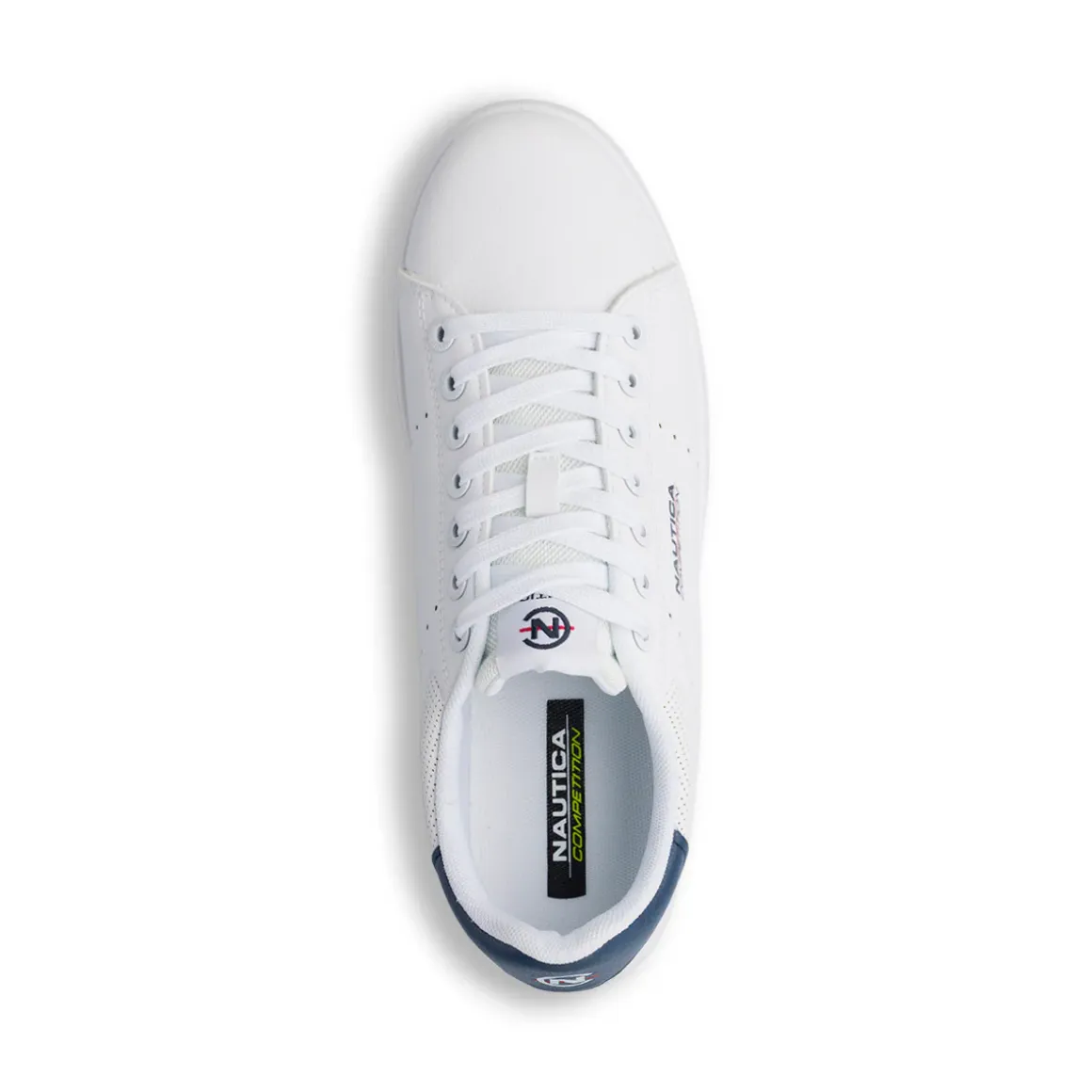 Sneakers bianche da Uomo con logo Nautica