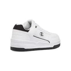 Sneakers bianche da Uomo con logo e dettaglio nero Champion Heritage