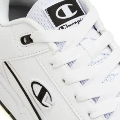 Sneakers bianche da Uomo con logo e dettaglio nero Champion Heritage
