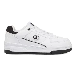 Sneakers bianche da Uomo con logo e dettaglio nero Champion Heritage