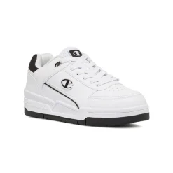 Sneakers bianche da Uomo con logo e dettaglio nero Champion Heritage