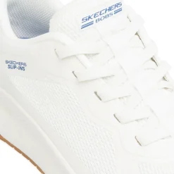 Sneakers bianche da Uomo con Memory Foam Skechers Bobs Slip-Ins