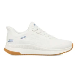 Sneakers bianche da Uomo con Memory Foam Skechers Bobs Slip-Ins