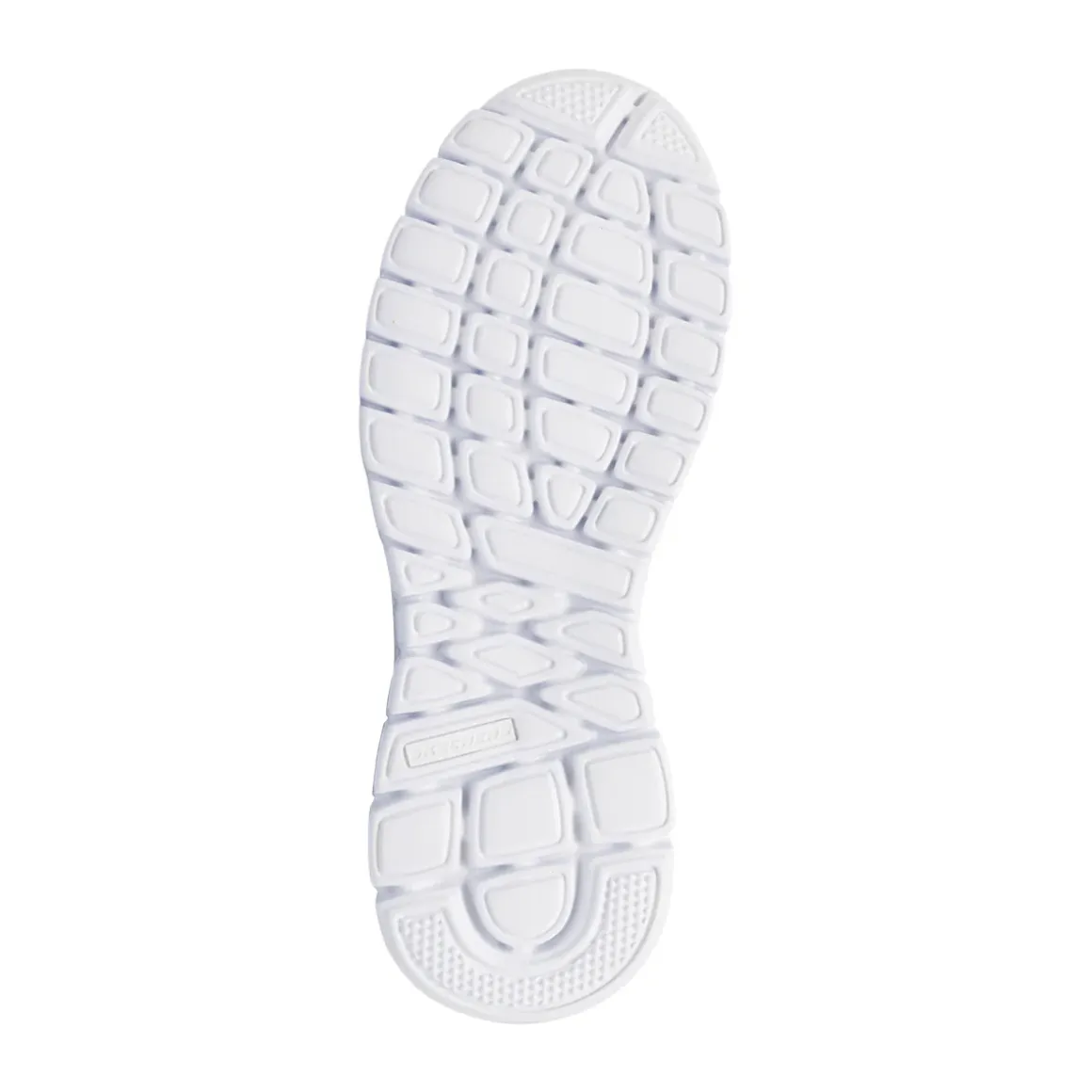 Sneakers bianche da Uomo con Memory Foam Lite-Weight Skechers Burns