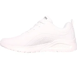 Sneakers bianche da uomo con sottopiede Memory Foam Skechers Uno Lite