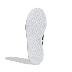 Sneakers bianche da uomo con strisce a contrasto adidas Grand Court Base 2.0