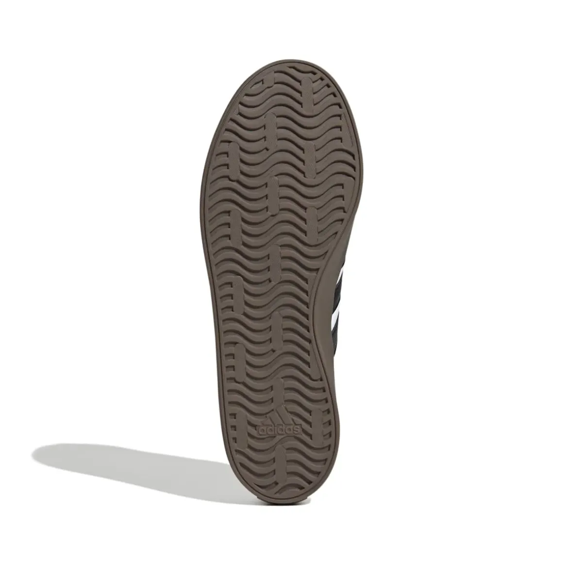 Sneakers bianche da uomo con strisce laterali nere adidas VL Court 3.0