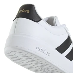 Sneakers bianche da Uomo con tre strisce nere adidas STREETTALK