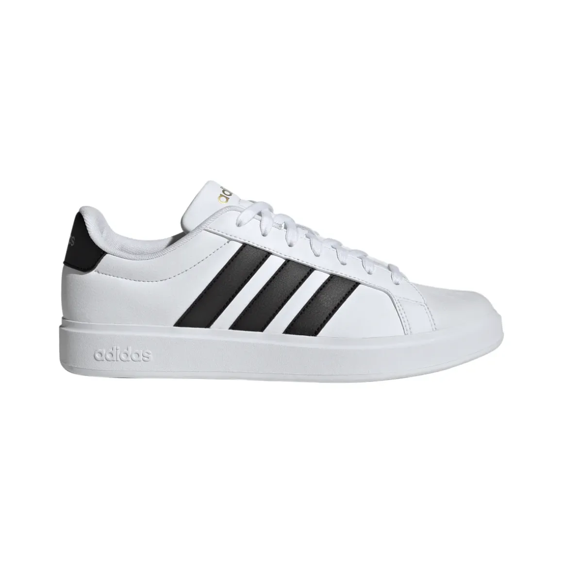 Sneakers bianche da Uomo con tre strisce nere adidas STREETTALK