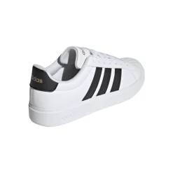 Sneakers bianche da Uomo con tre strisce nere adidas STREETTALK