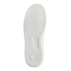 Sneakers bianche da uomo in similpelle con lacci dettagli forati Gas