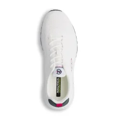 Sneakers bianche da Uomo in tessuto Nautica