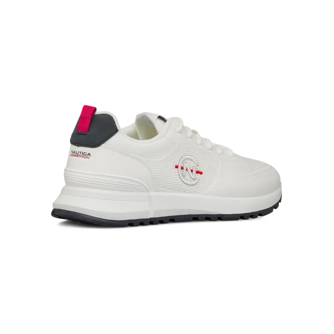 Sneakers bianche da Uomo in tessuto Nautica