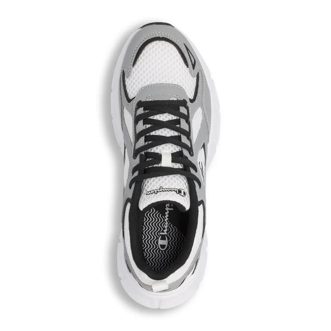 Sneakers Bianche da uomo in tessuto Mesh Champion RT25