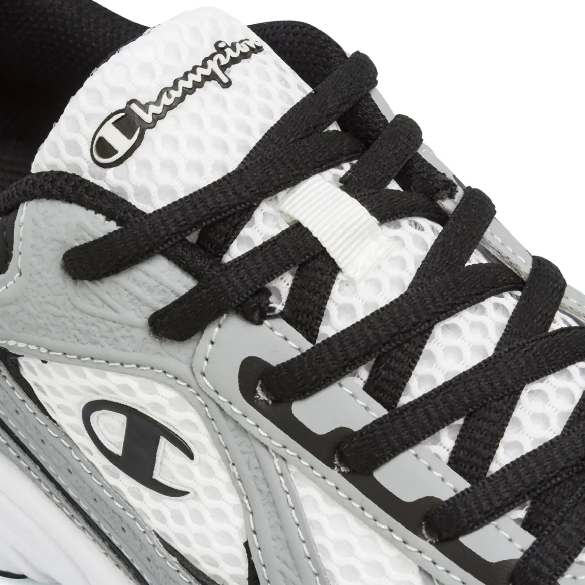 Sneakers Bianche da uomo in tessuto Mesh Champion RT25