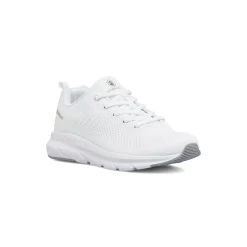 Sneakers Bianche Donna in tessuto mesh con Memory Foam Lumberjack