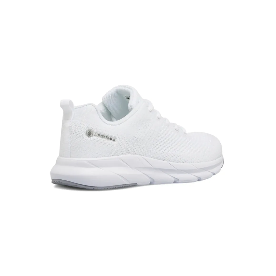 Sneakers Bianche Donna in tessuto mesh con Memory Foam Lumberjack