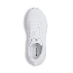 Sneakers Bianche Donna in tessuto mesh con Memory Foam Lumberjack