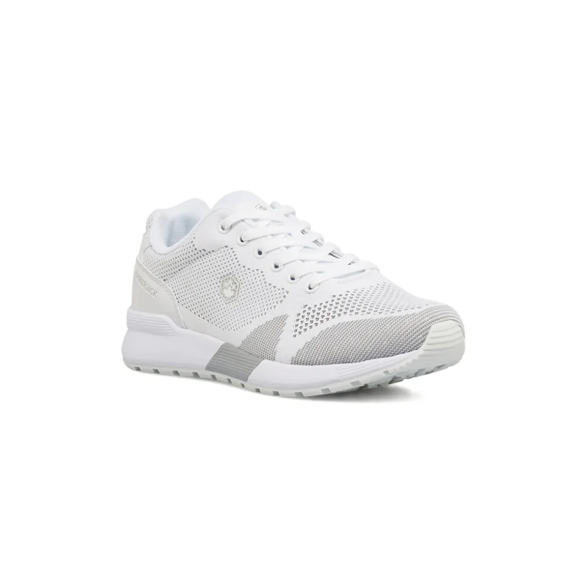 Sneakers Bianche Donna in tessuto con soletta Memory Foam Lumberjack