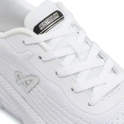 Sneakers bianche Donna in tessuto mesh con Memory Comfort Australian