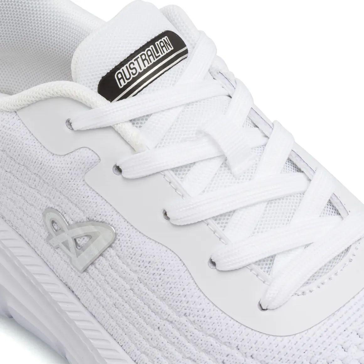 Sneakers bianche Donna in tessuto mesh con Memory Comfort Australian