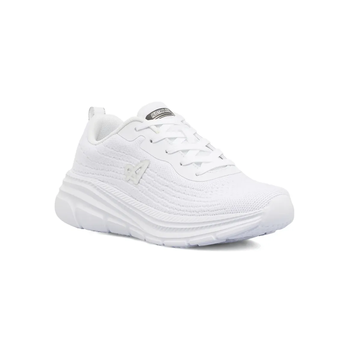 Sneakers bianche Donna in tessuto mesh con Memory Comfort Australian