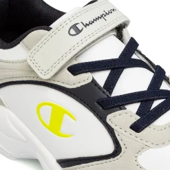 Sneakers bianche e beige chiaro da Bambino Champion Count B Ps Low
