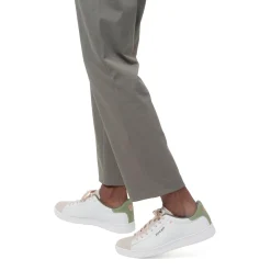 Sneakers bianche e beige da Uomo con dettaglio verde sul tallone Ducati