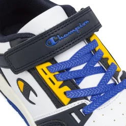 Sneakers bianche e blu da Ragazzo con strappo Champion Eritage Evolve