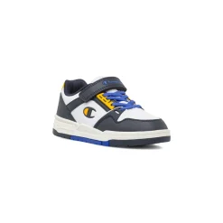 Sneakers bianche e blu da Ragazzo con strappo Champion Eritage Evolve