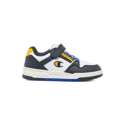 Sneakers bianche e blu da Ragazzo con strappo Champion Eritage Evolve