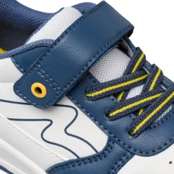 Sneakers bianche e blu da ragazzo Space Boy