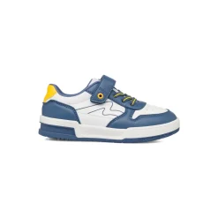 Sneakers bianche e blu da ragazzo Space Boy